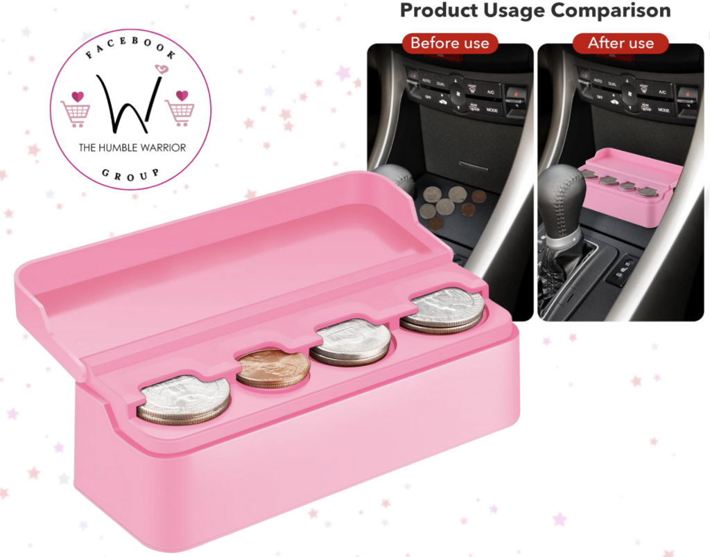 The SINGARO Coin Holder for Car!